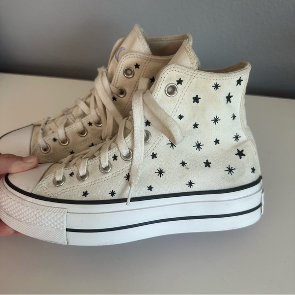 CONVERSE Star Crystal High Top Sneaker - Picture 3 of 8